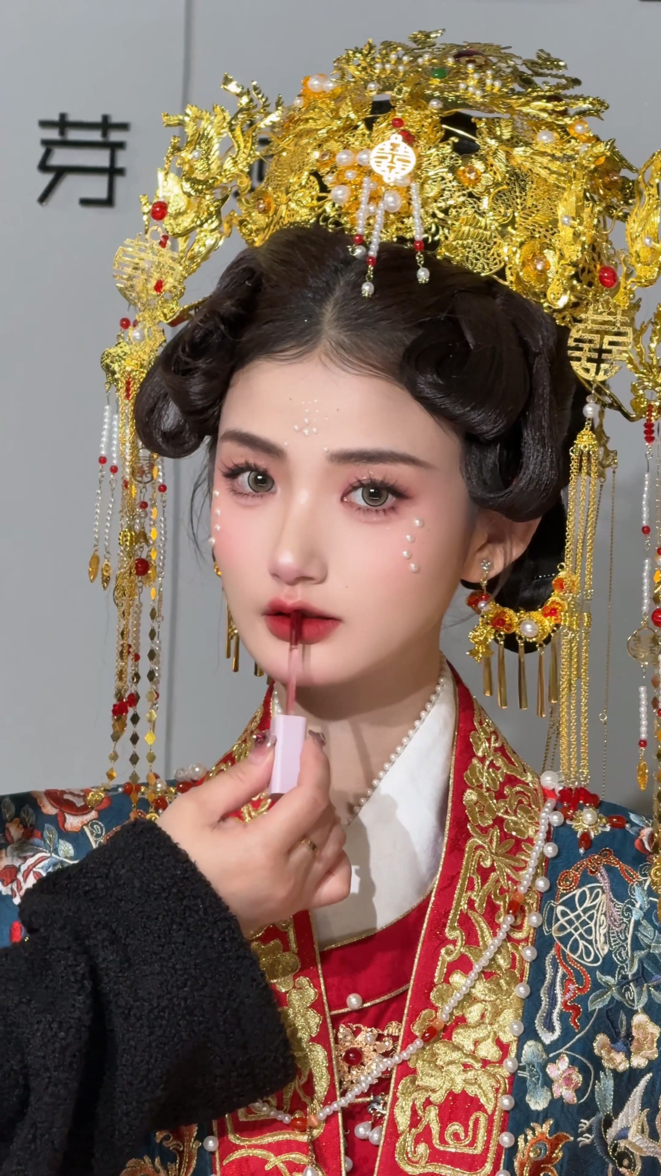 明制凤冠中式婚礼婚嫁大婚头饰汉服发冠奢华高端40