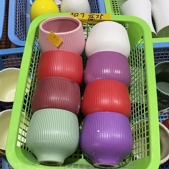 陶摆件陶盆有孔 瑕疵介意勿拍