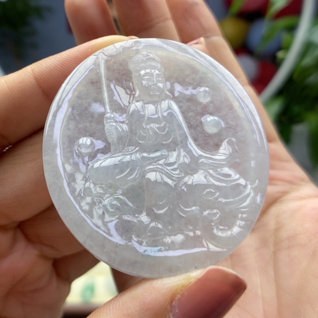 颈饰未镶嵌翡翠吊坠25