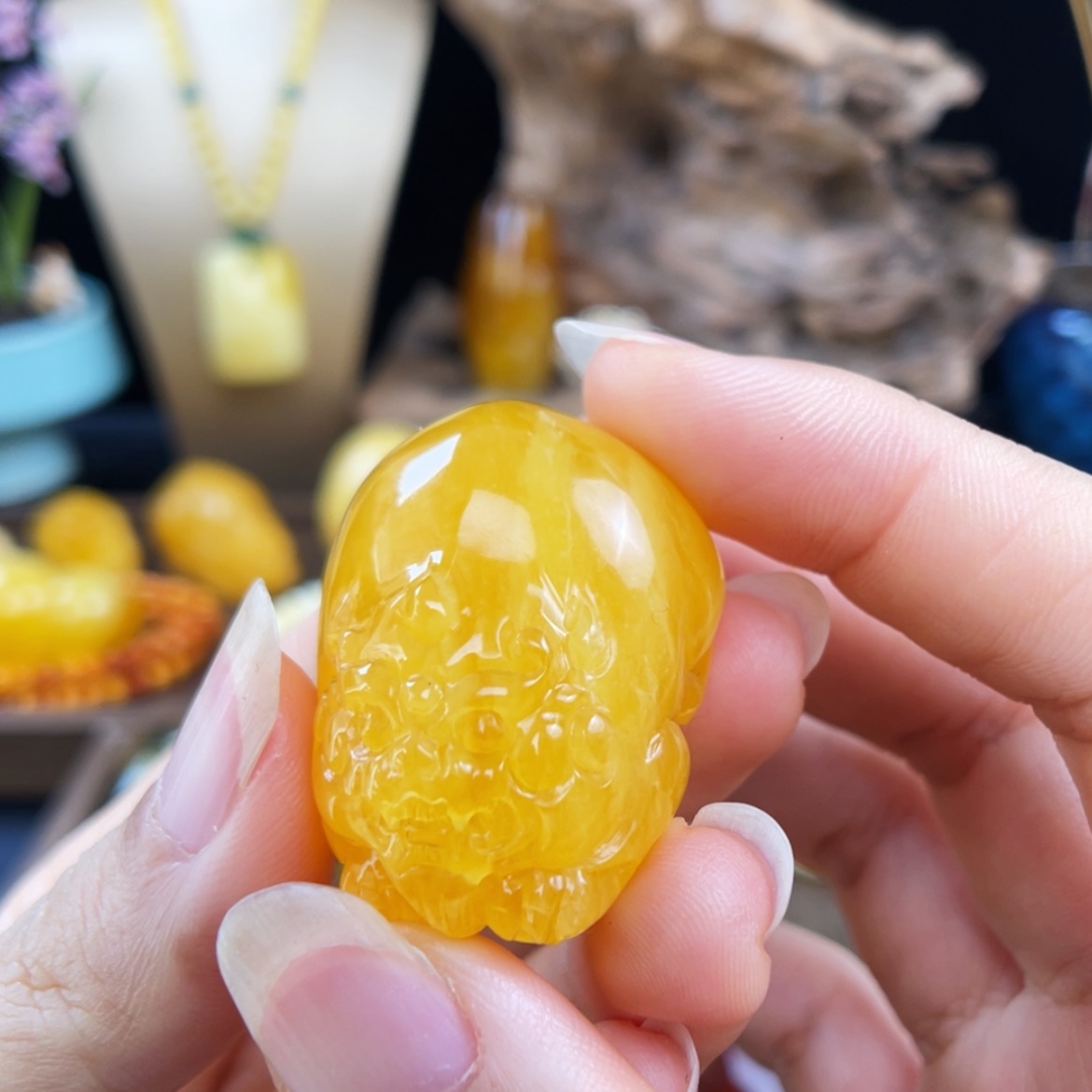 【闪购商品】琥珀珠宝奇石未镶嵌