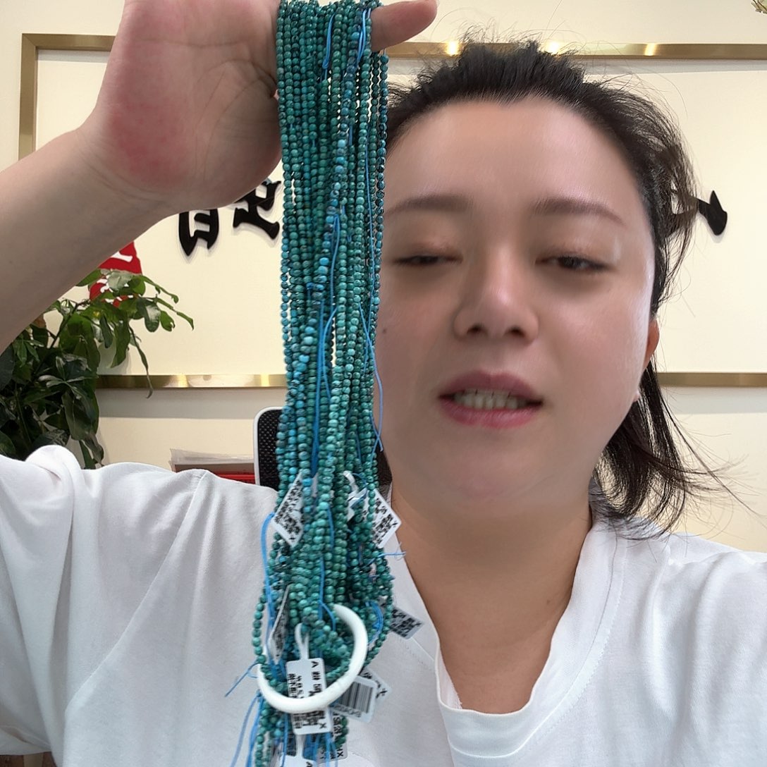 未镶嵌绿松石珠宝奇石多样性发货发其一36