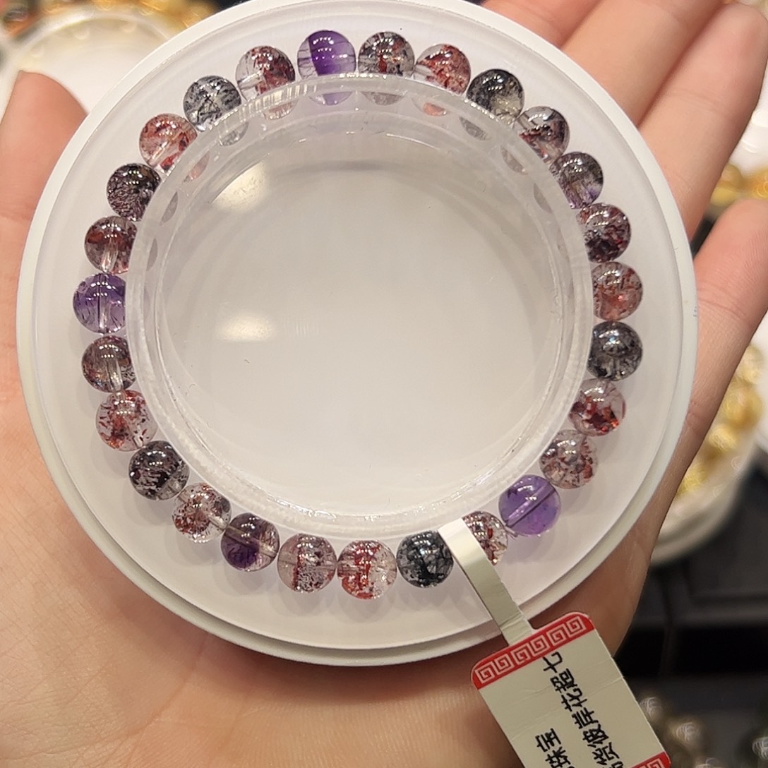 手链未镶嵌水晶超七毒液金草莓7+