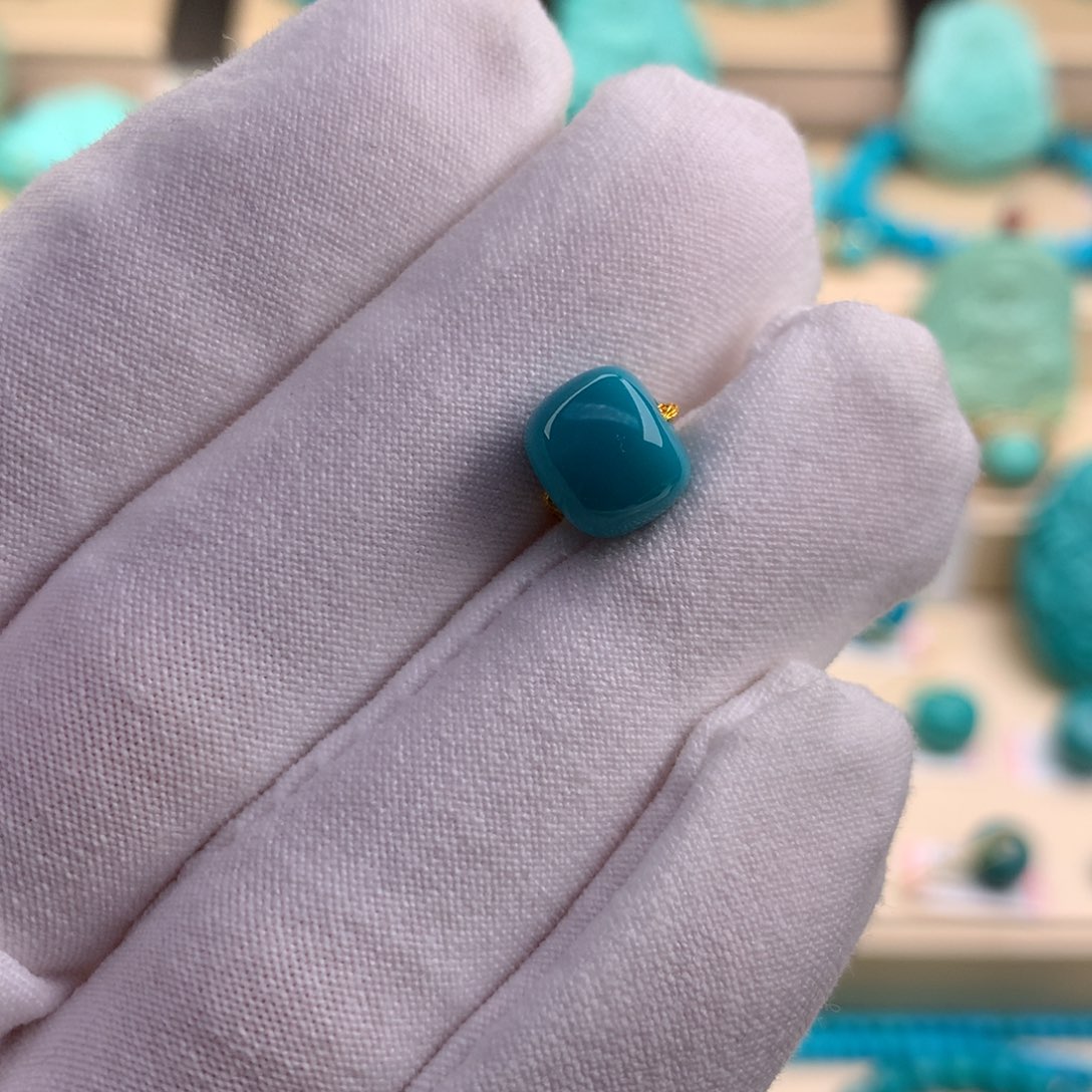 绿松石珠宝奇石未镶嵌8.8