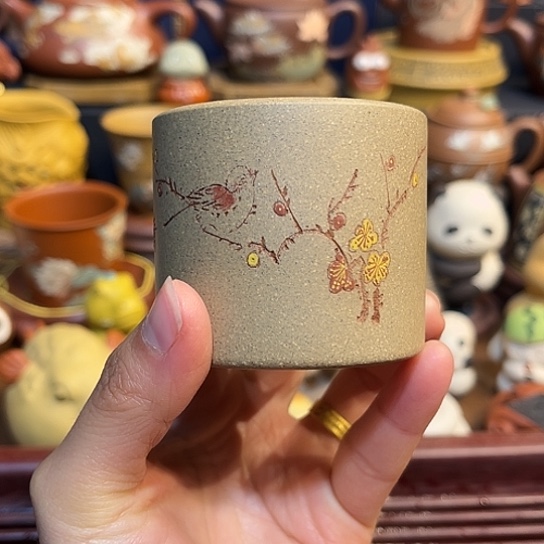 紫砂茶杯紫砂主人杯