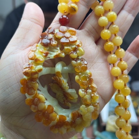 岫玉挂件未镶嵌挂件