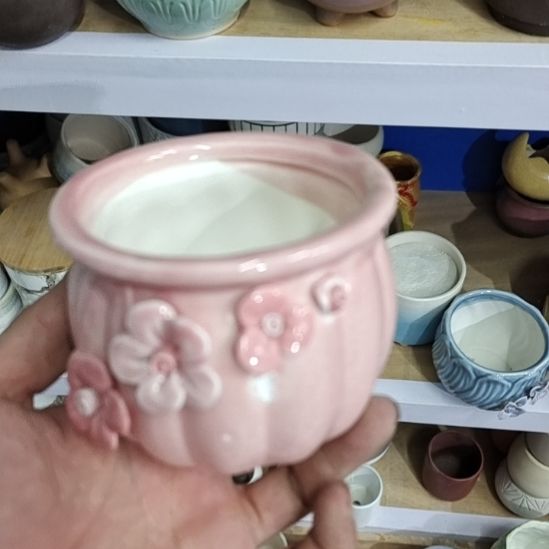微瑕陶瓷盆12包邮
