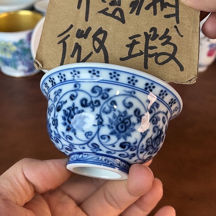 瓷片景德镇全手工手绘陶瓷