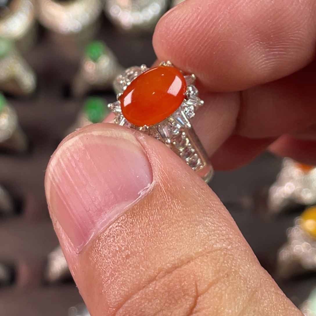 未镶嵌定制翡翠蛋面