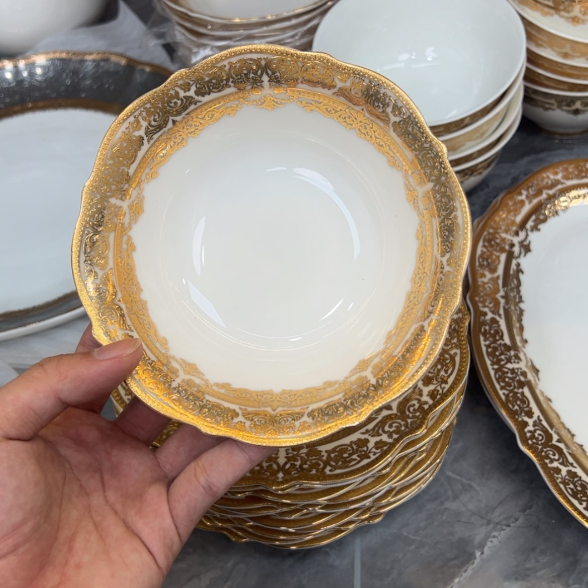 【闪购商品】瓷片6寸水果碗两个一单福利价