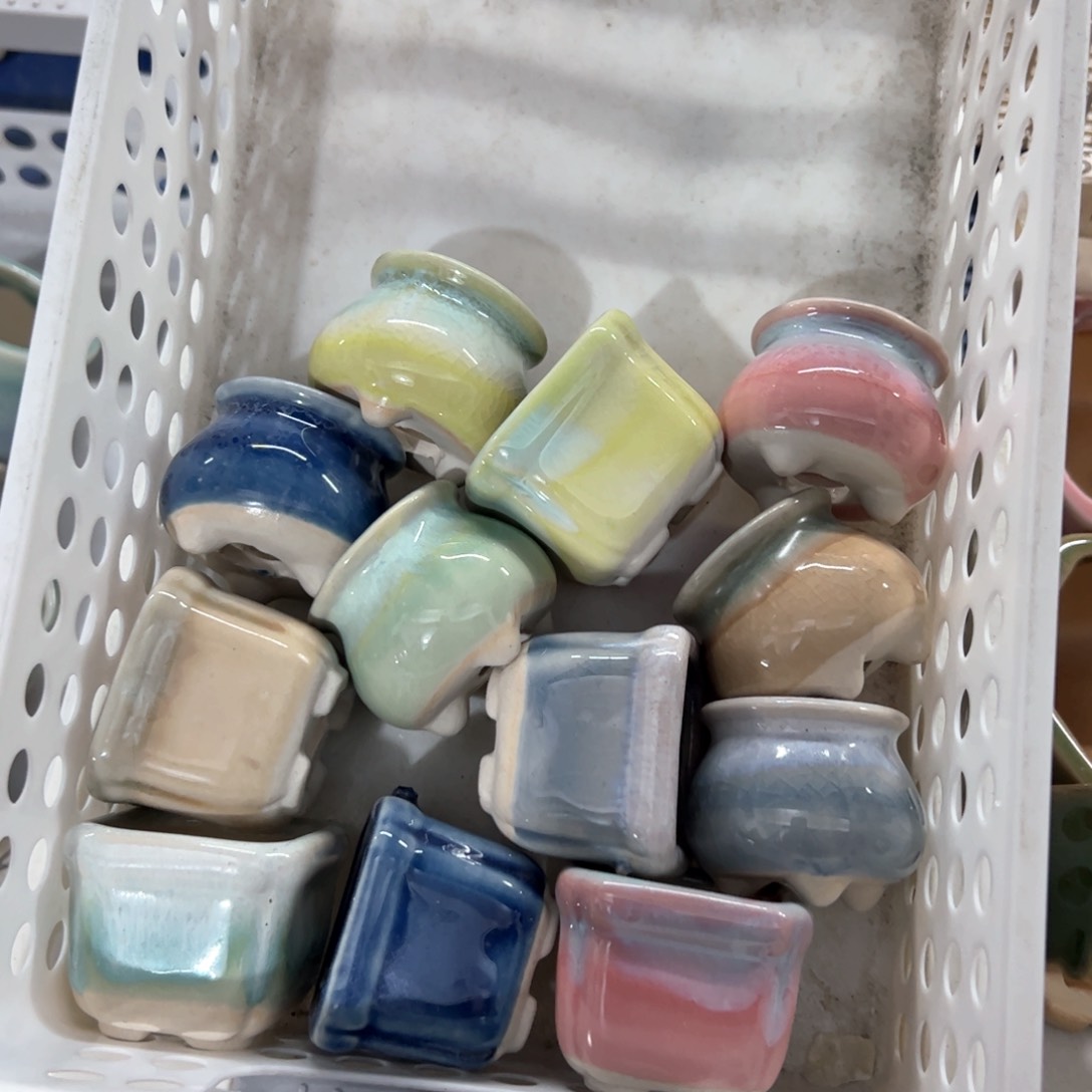 陶瓷多肉小花盆@@1986