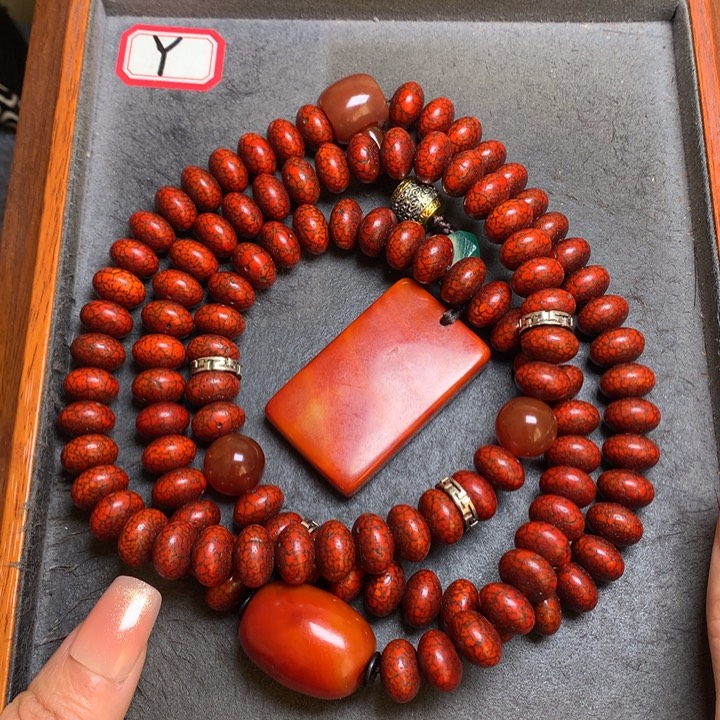 星月菩提吊坠菩提