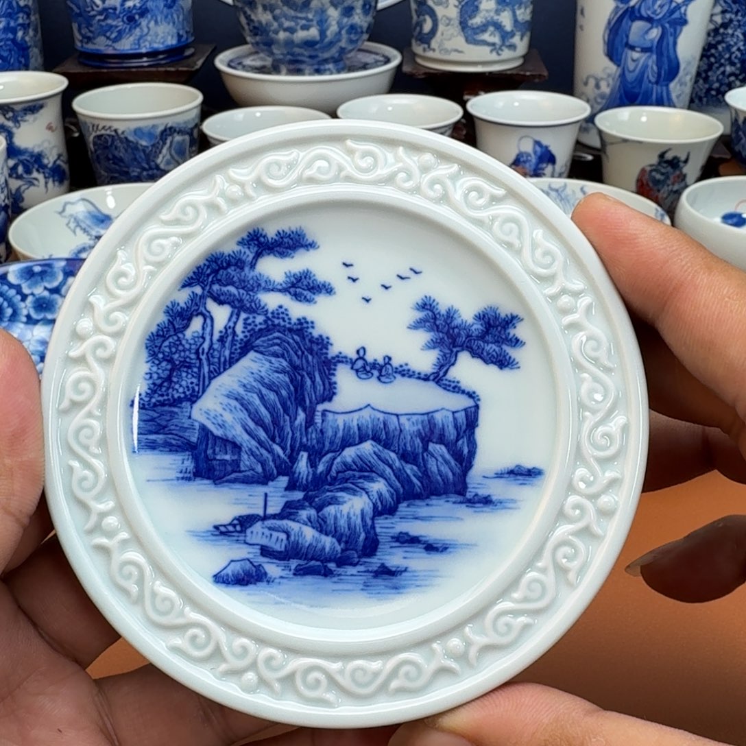 摆件景德镇全手工手绘陶瓷