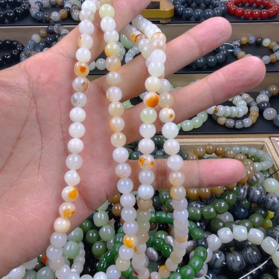 未镶嵌和田玉手串