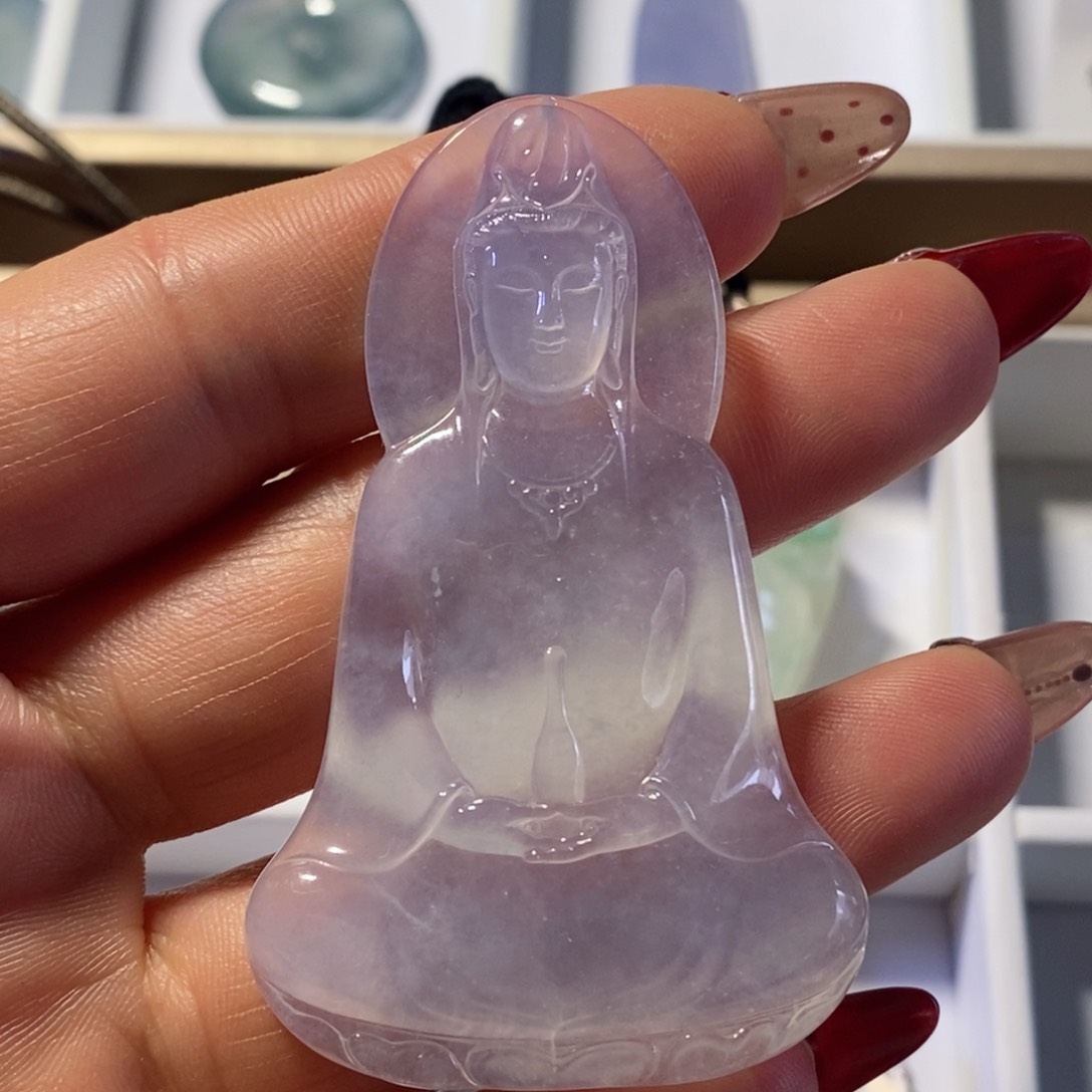 翡翠颈饰未镶嵌翡翠吊坠