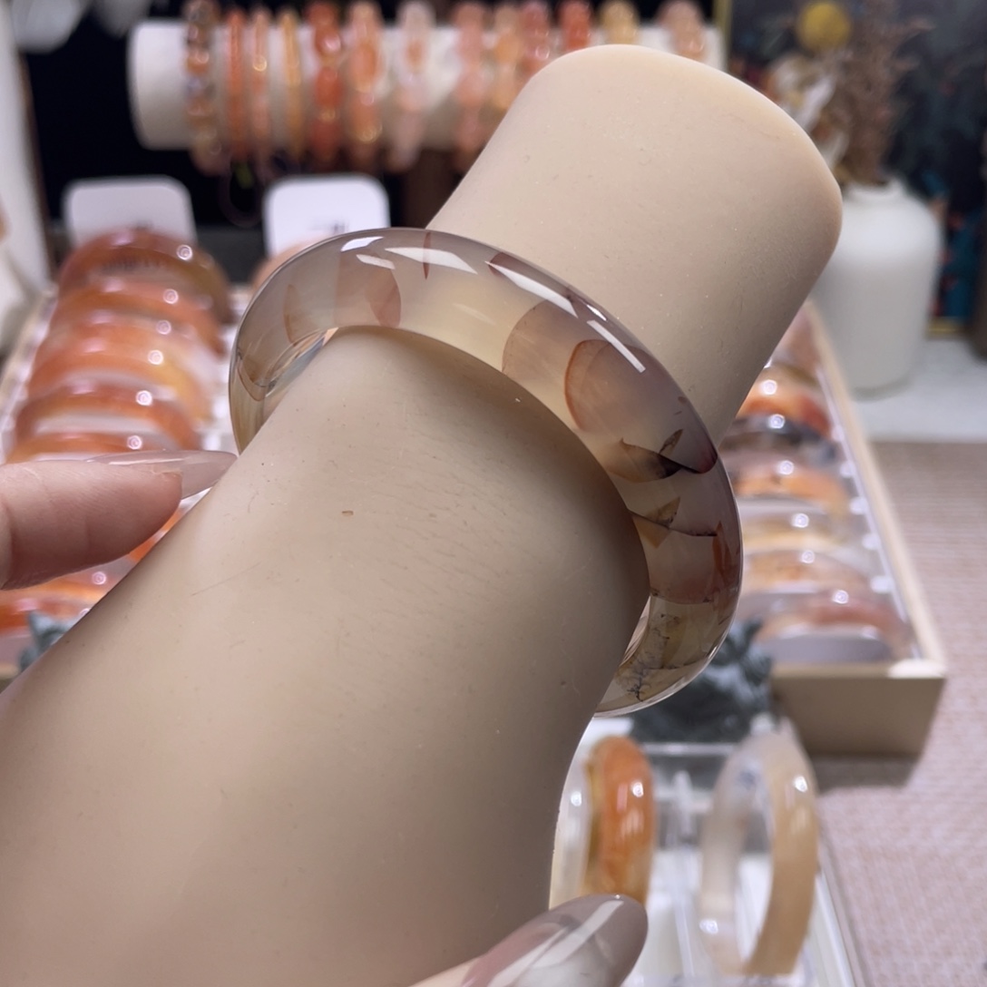 玛瑙/玉髓未镶嵌手镯55.7mm