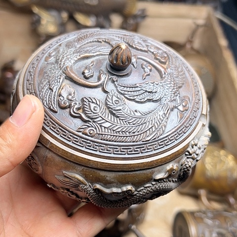 铜制文玩把玩物件