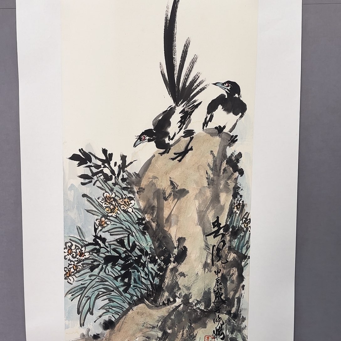 国画亲笔手绘原创