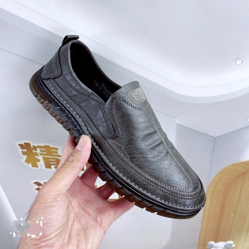 【断码】男士一脚蹬舒适百搭休闲皮鞋8027