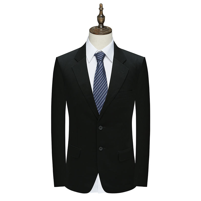 MY334美春秋厚度男式西服 两粒扣无开衩商务休闲西装1200146