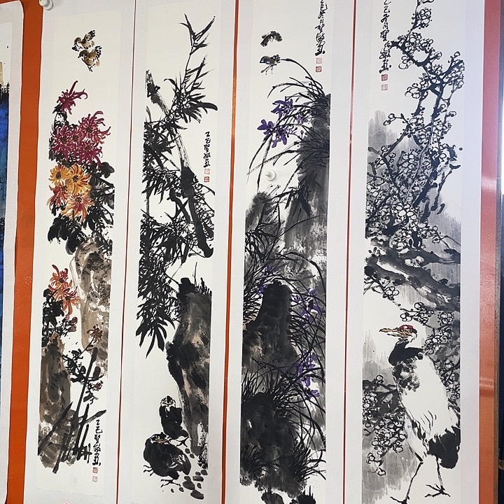 国画张圣敏先生纯手绘作品