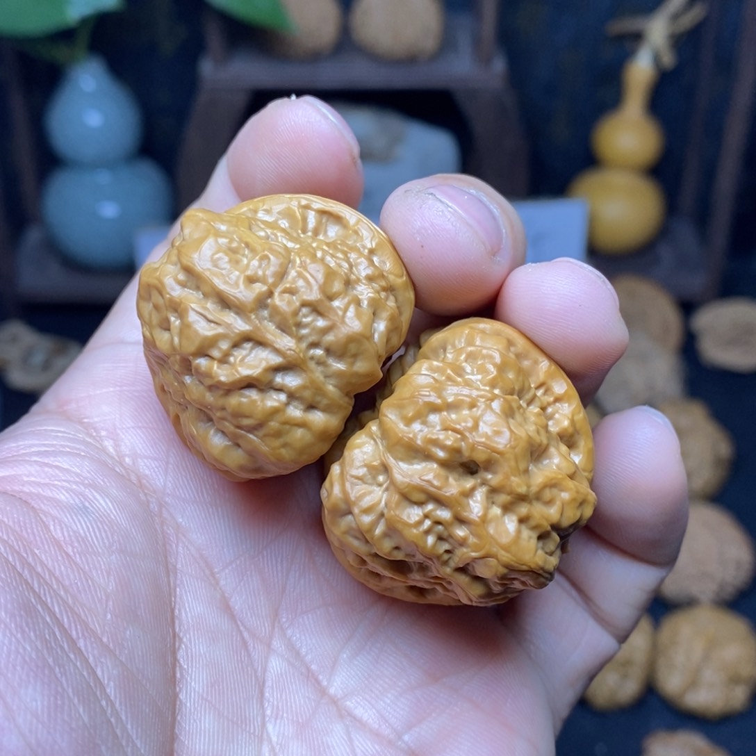 文玩核桃吊坠36蛤蟆头