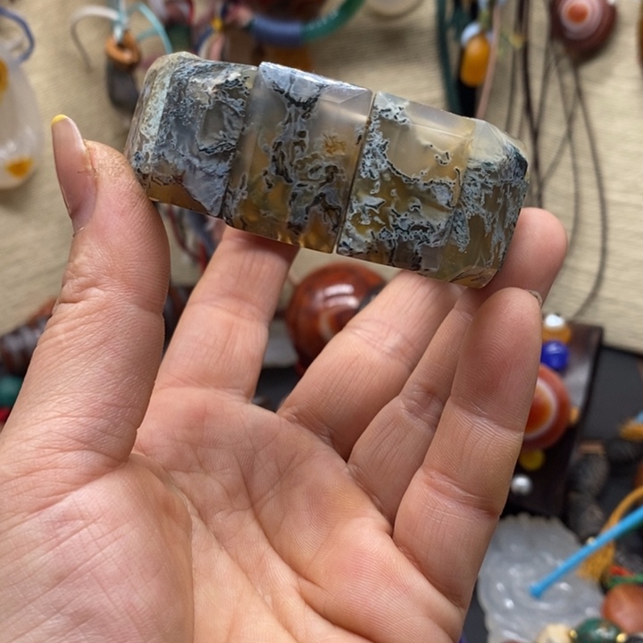 玛瑙/玉髓手链未镶嵌