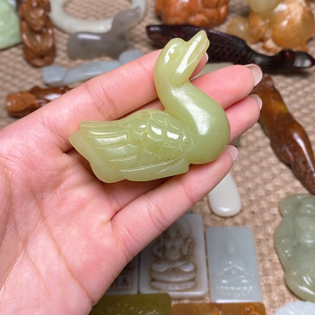 白玉菩提吊坠白玉菩提白玉菩提摆件