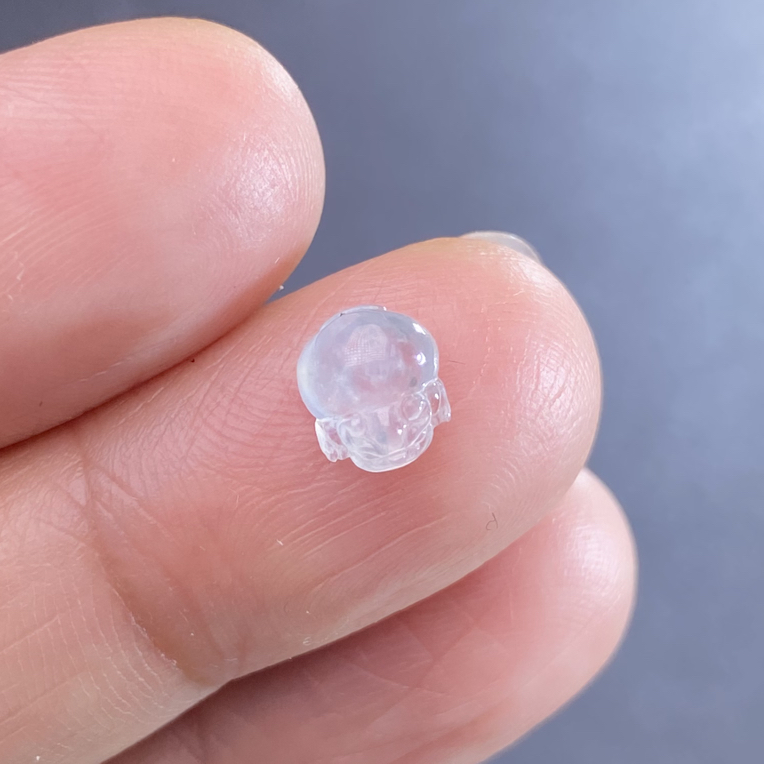 冰种金蟾天然缅甸A货翡翠冰透精细设计戒指时尚手链6.4/5.5/3.3