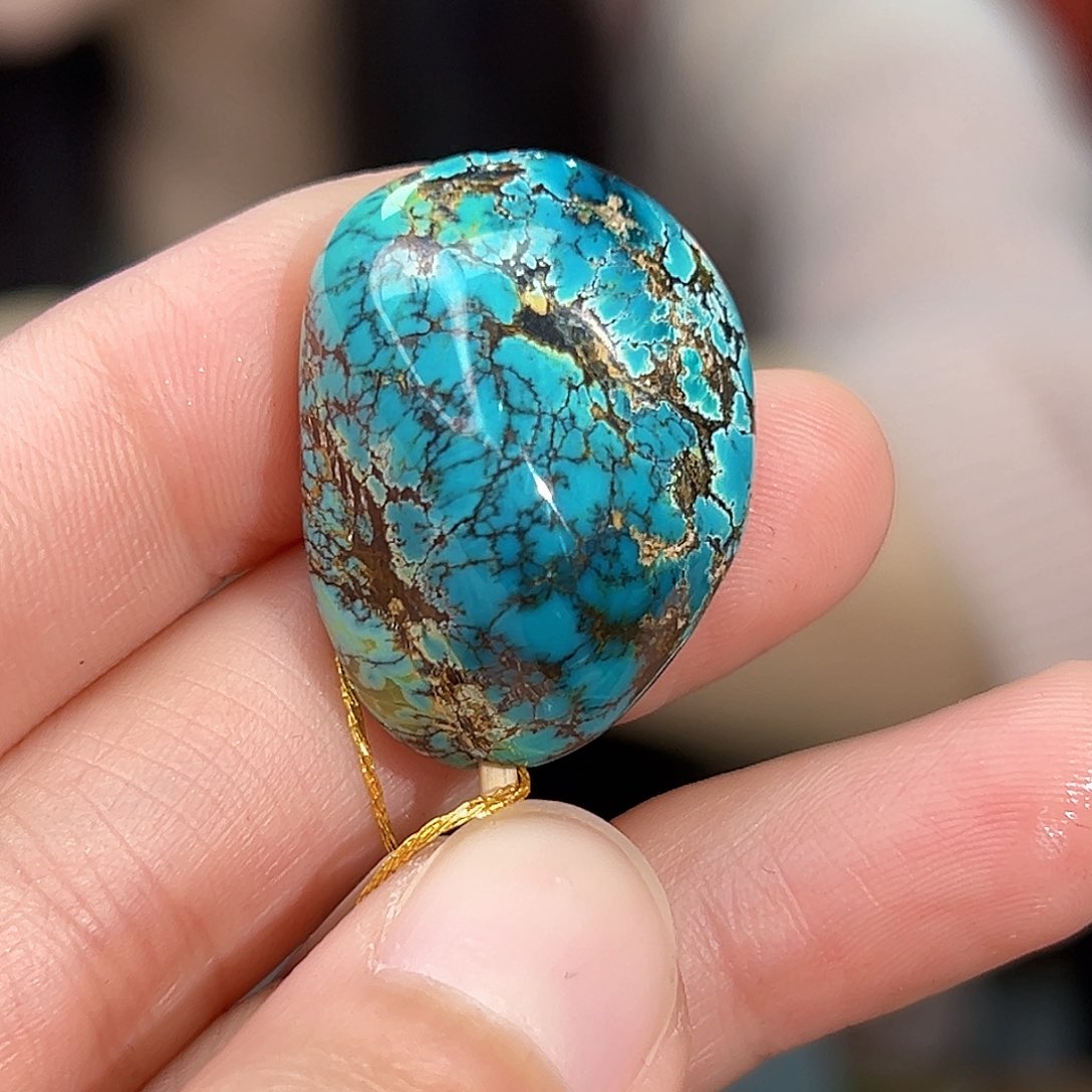 绿松石珠宝奇石未镶嵌