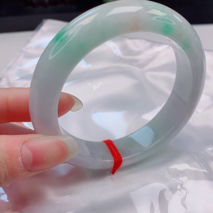 未镶嵌手镯翡翠好**杨55圈