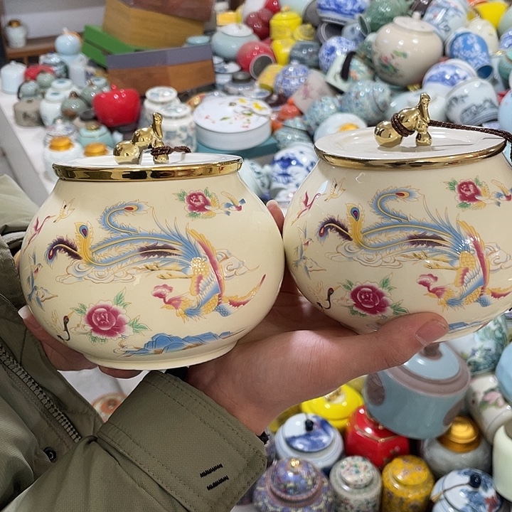 陶瓷罐茶叶罐密封罐