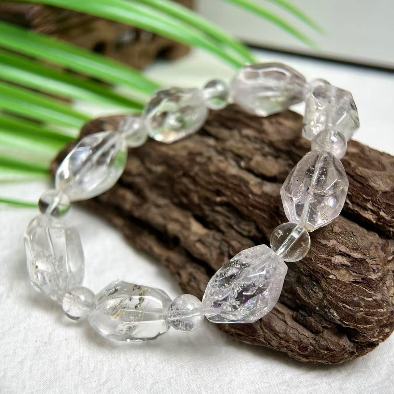 赫尔基蒙闪灵钻 水晶随型手串 FX-5508