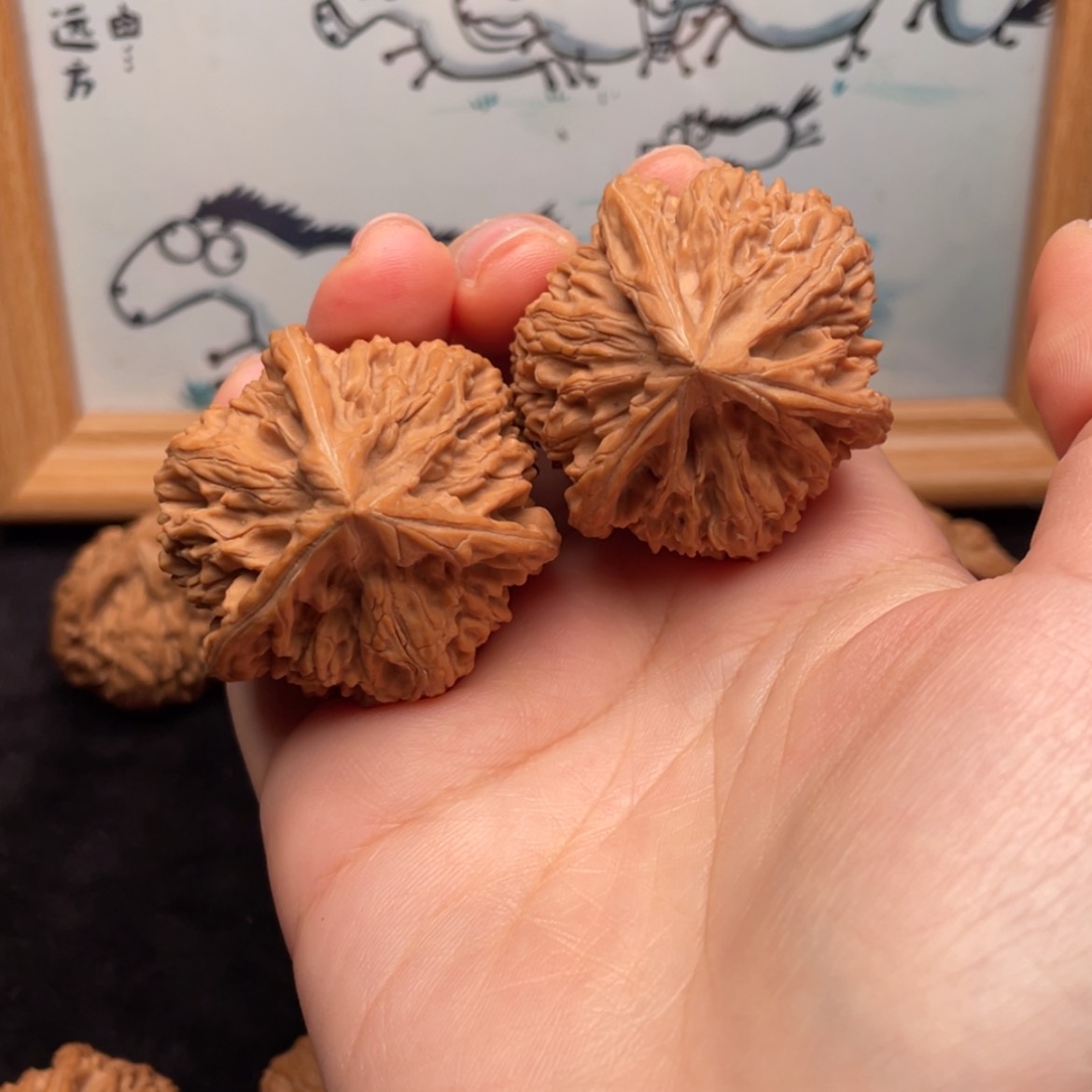 【闪购商品】文玩核桃把件隋*40全品文山