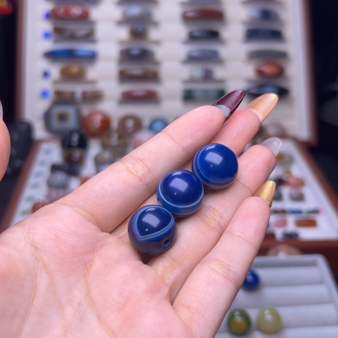 9***王玛瑙/玉髓未镶嵌颈饰