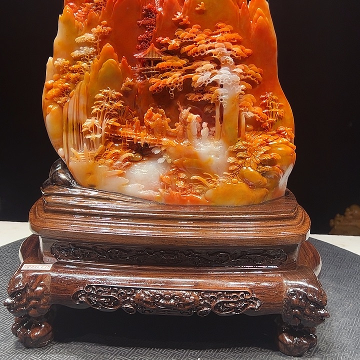 王***璇寿山石山水风光秀丽