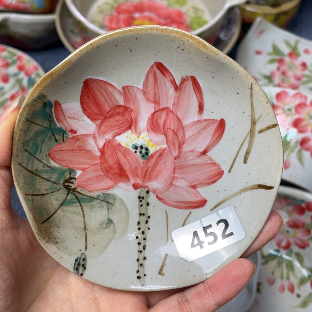 小碟景德镇高温陶瓷88888
