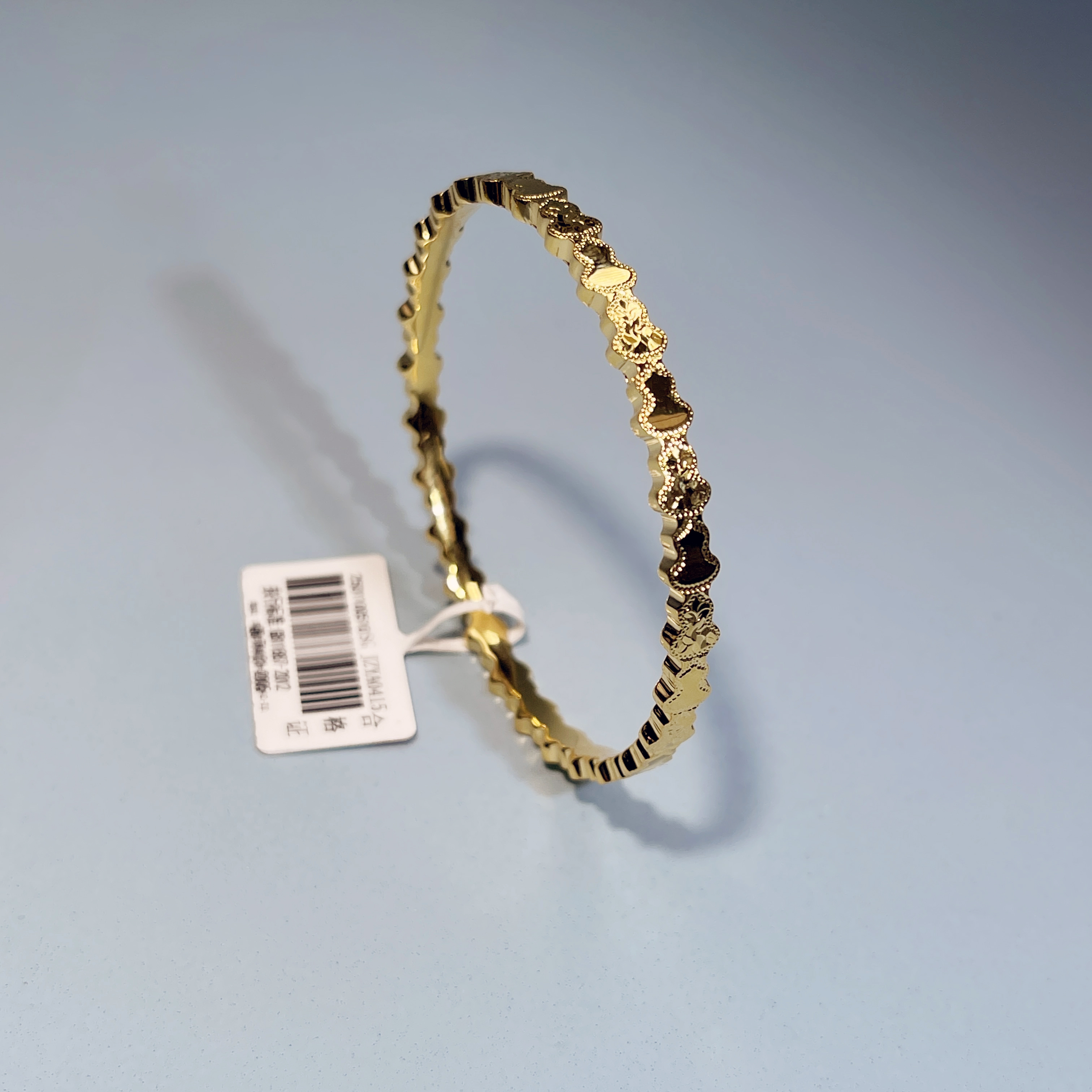 足银手镯 999金足银葫芦手镯福禄实心镯子新款女款送礼