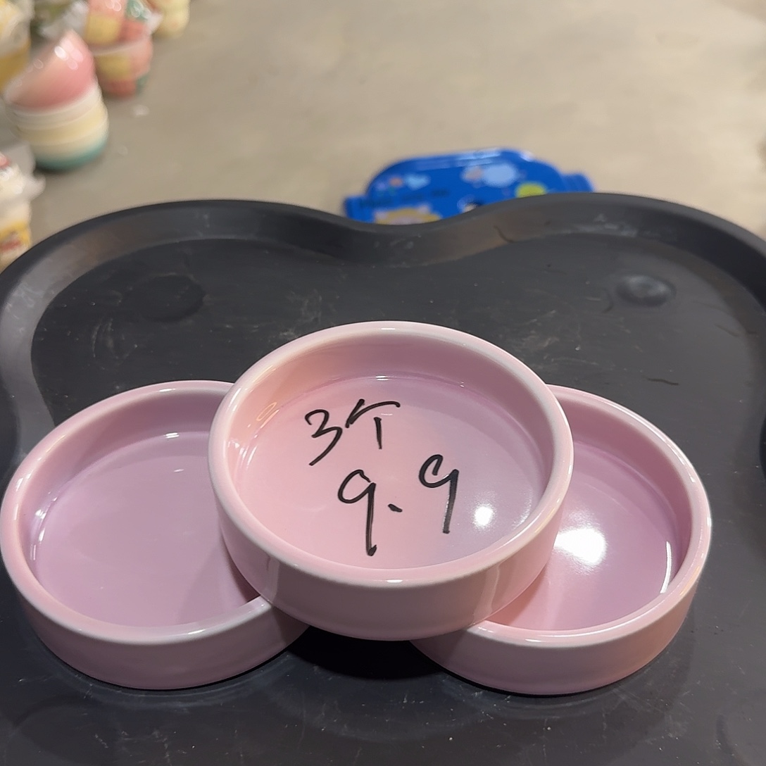 紫色味碟两个装哦