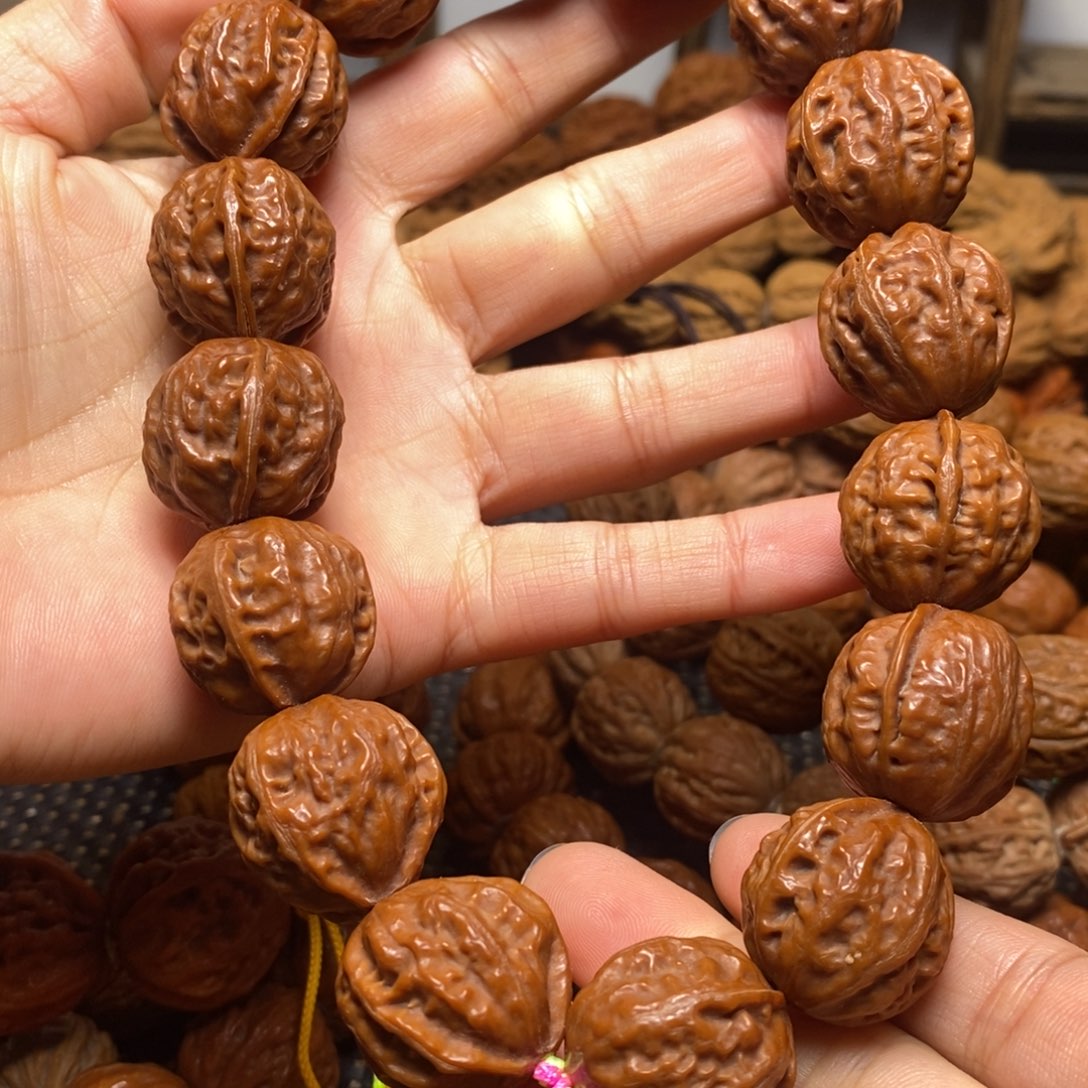 手串文玩核桃小三棱手持