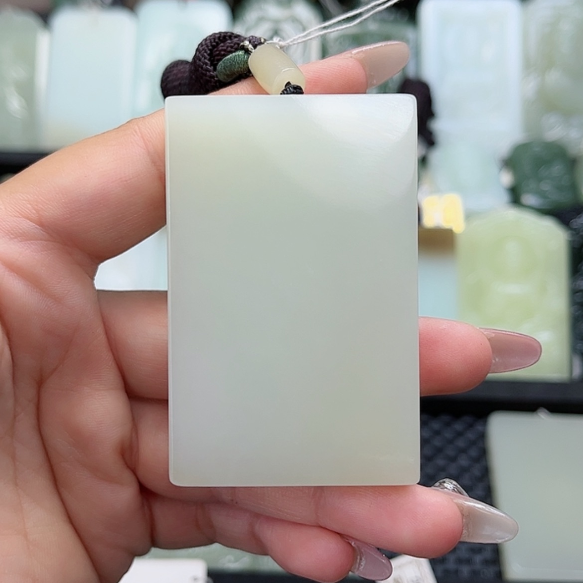 【闪购商品】和田玉（糖玉）未镶嵌颈饰千**缘