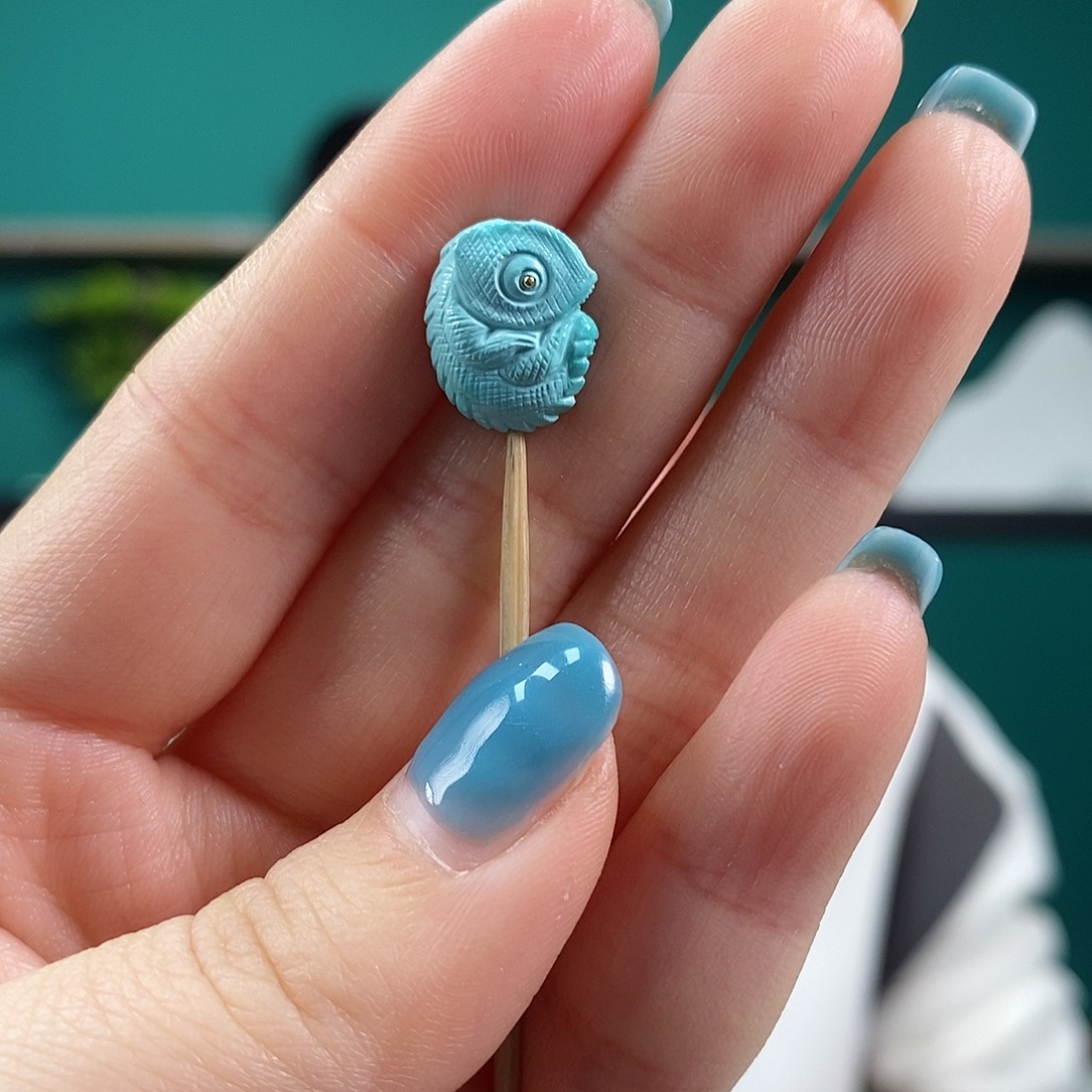 绿松石珠宝奇石未镶嵌