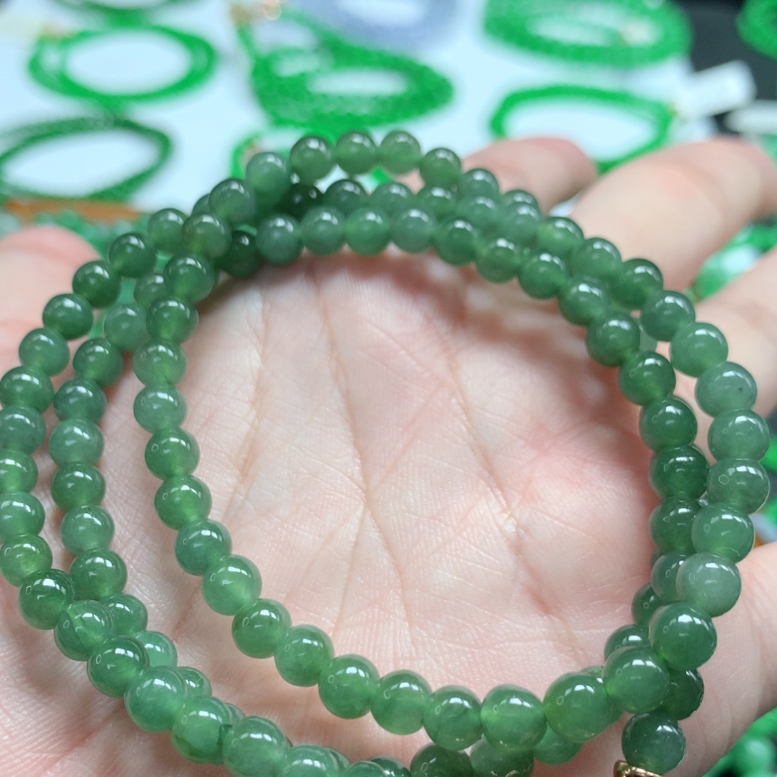 未镶嵌手链翡翠翡翠