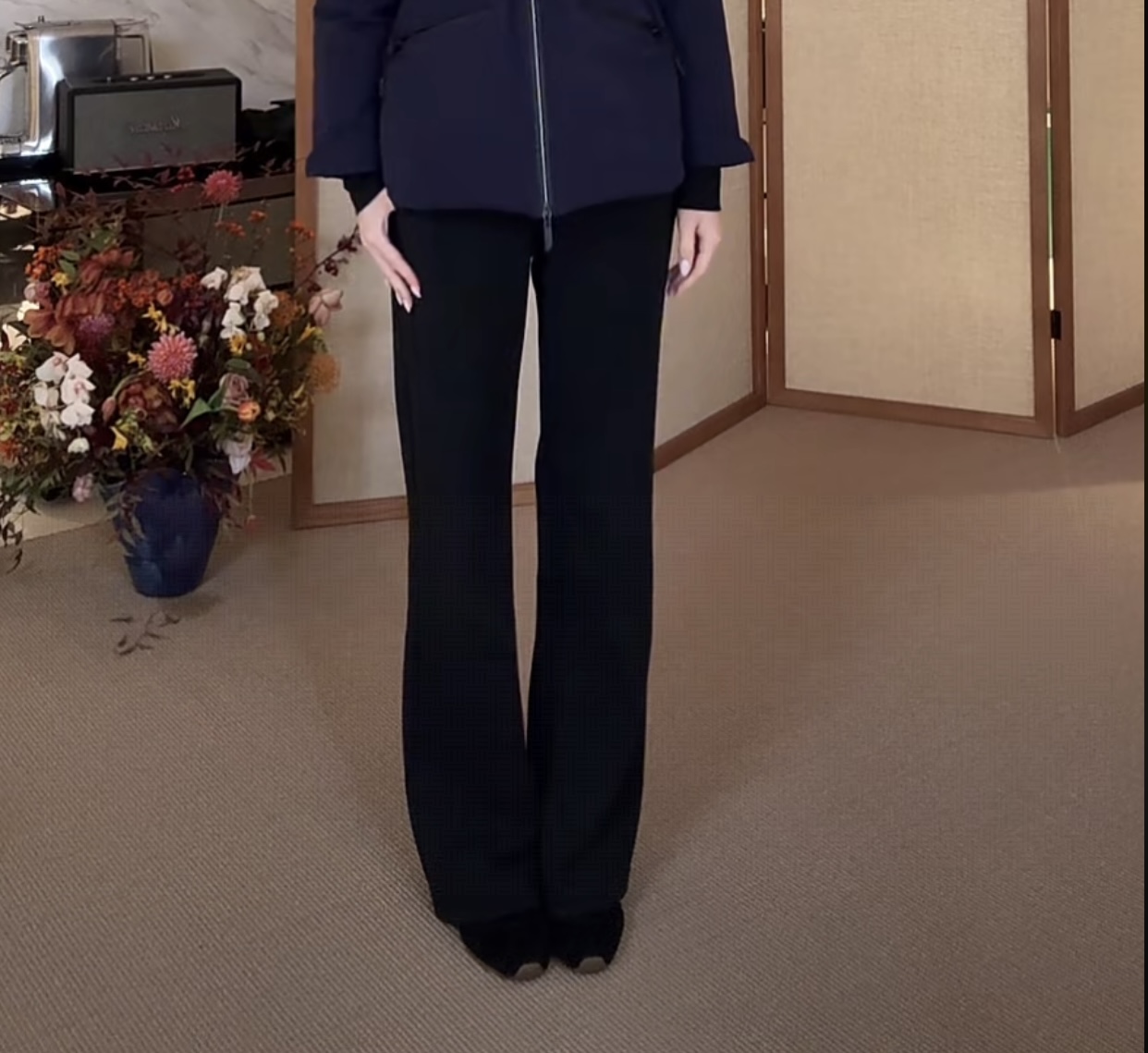 【金牌显瘦裤】加厚羊毛混纺&微喇显瘦休闲裤