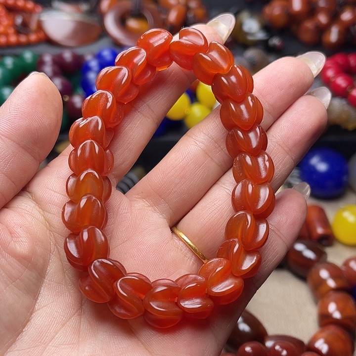 玛瑙/玉髓手链未镶嵌