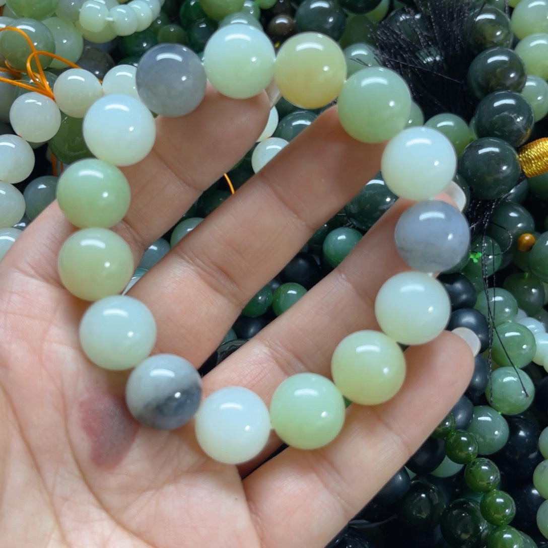 和田玉手链未镶嵌