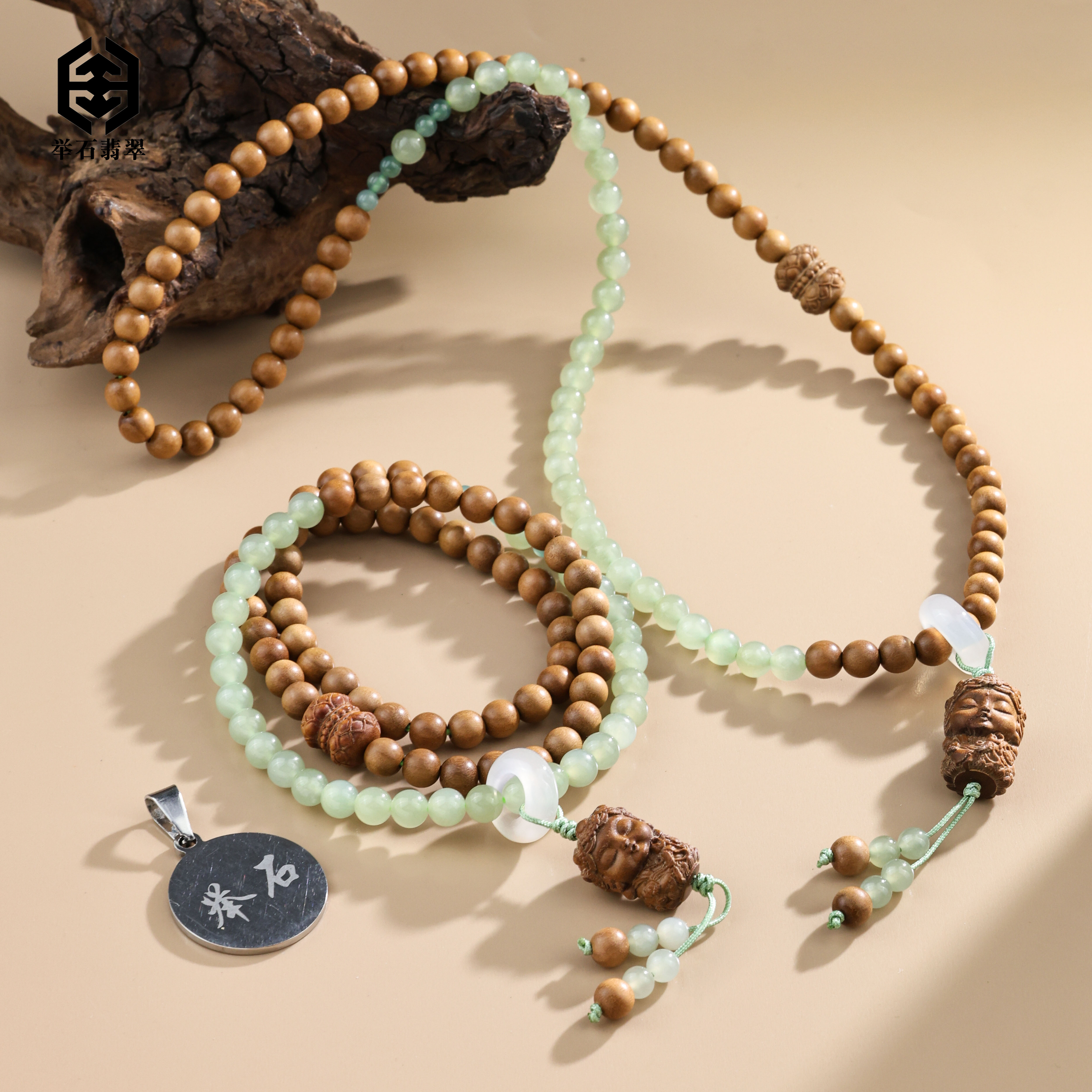 【举石臻品】TH1130-66-242檀香木珠串（一件/多样性发/约5mm+）Z