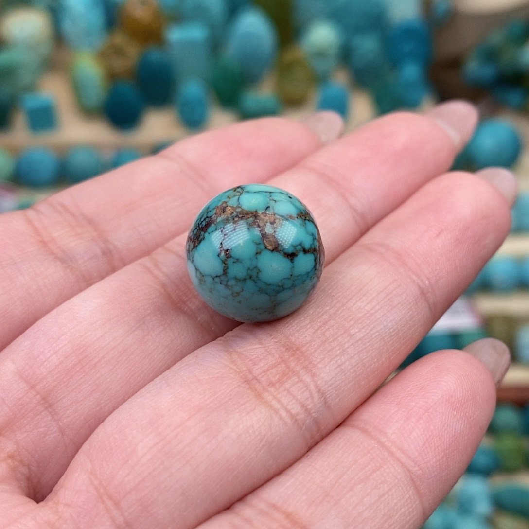 绿松石珠宝奇石未镶嵌