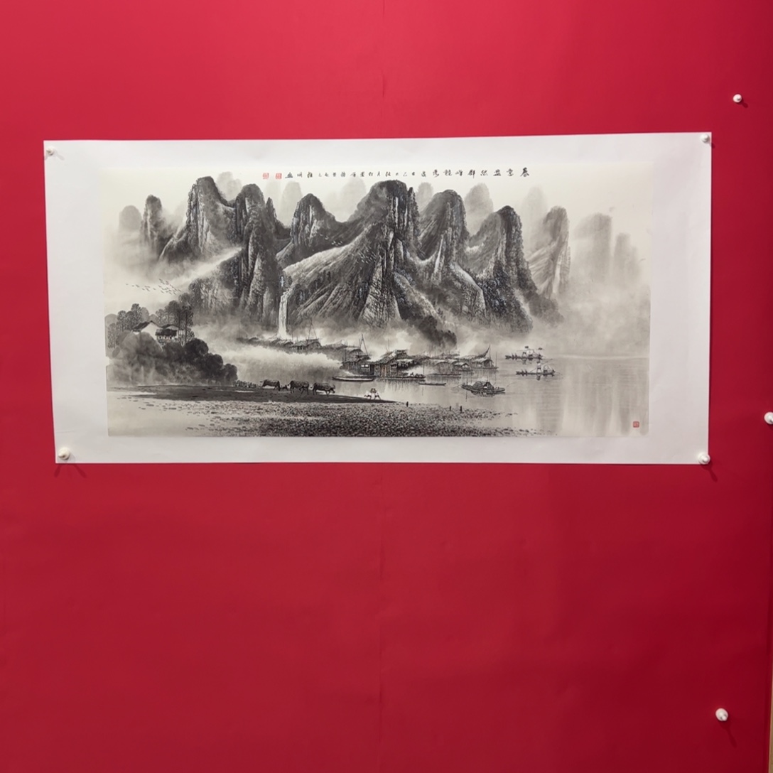 云***树国画莫桂明老师精品