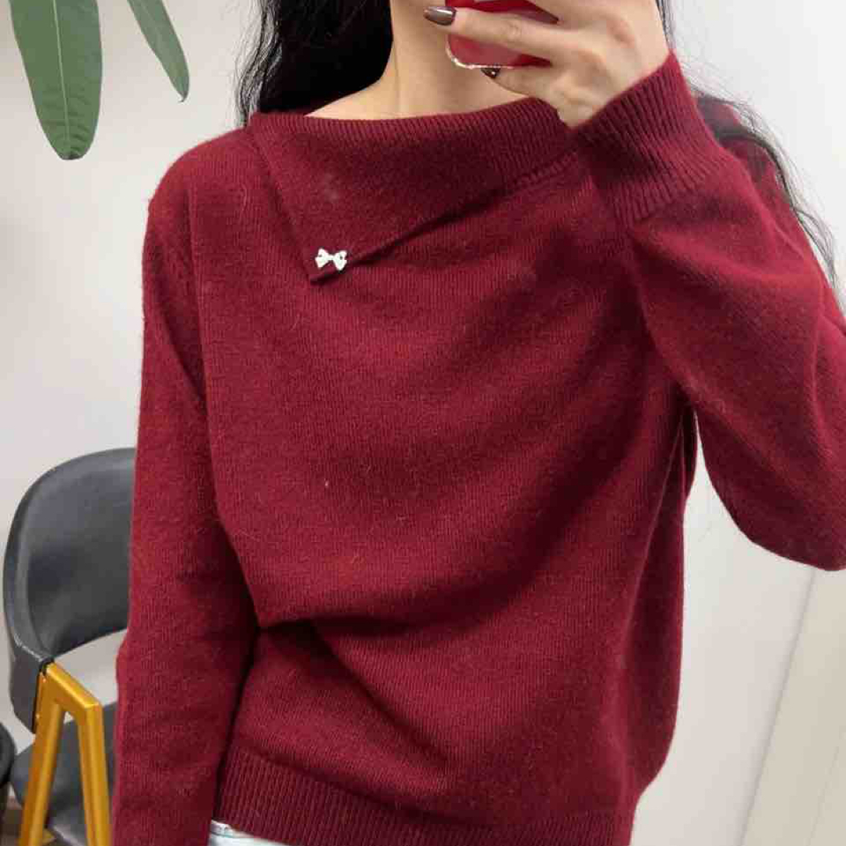 JINJIN（B11-010）【NO退NO换】设计款毛衣