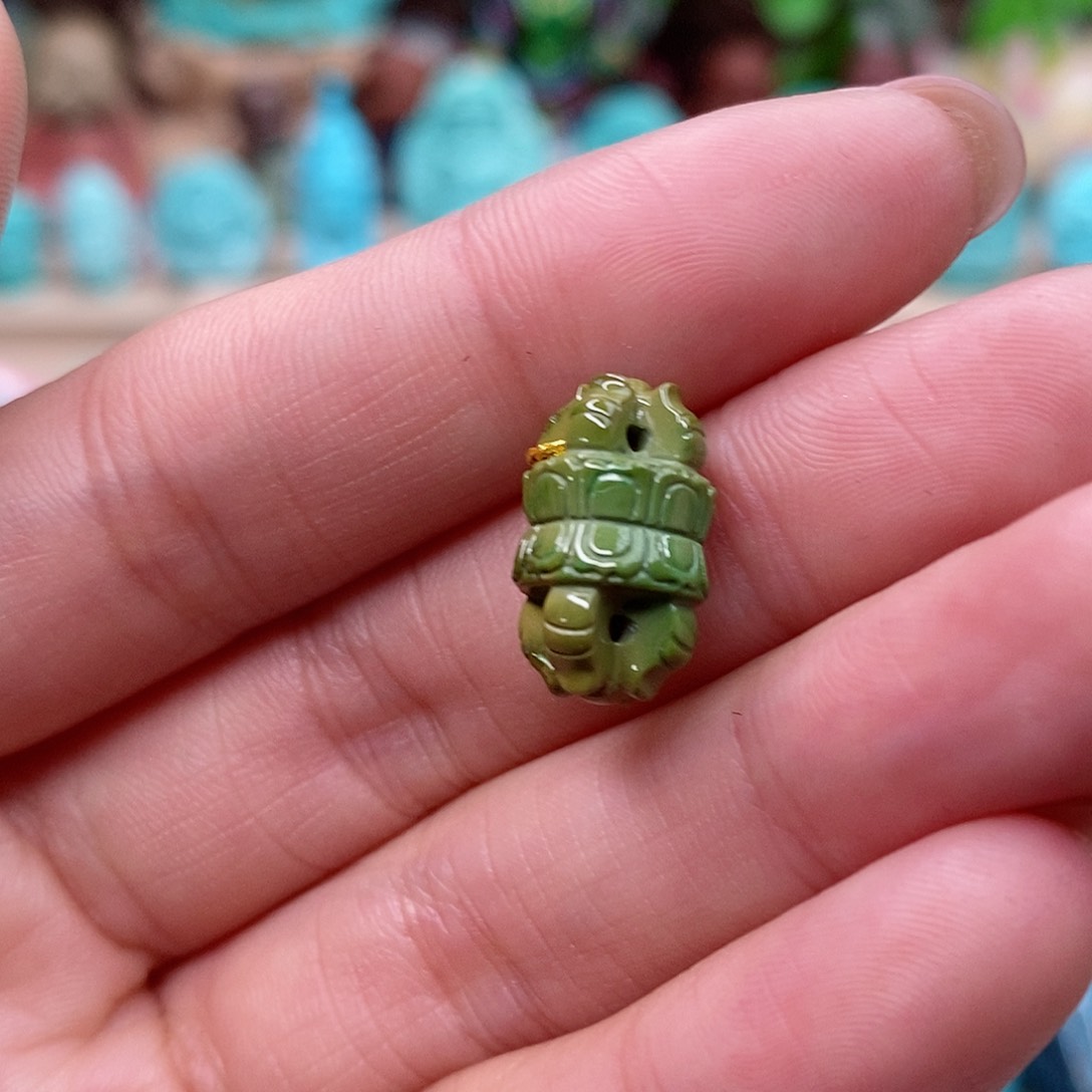 绿松石珠宝奇石未镶嵌